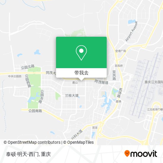 泰硕·明天-西门地图