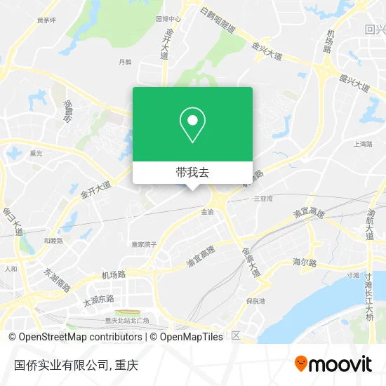 国侨实业有限公司地图