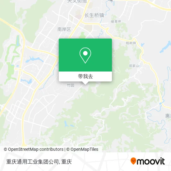 重庆通用工业集团公司地图