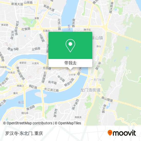 罗汉寺-东北门地图
