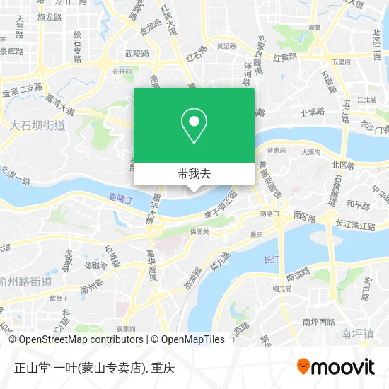 正山堂·一叶(蒙山专卖店)地图