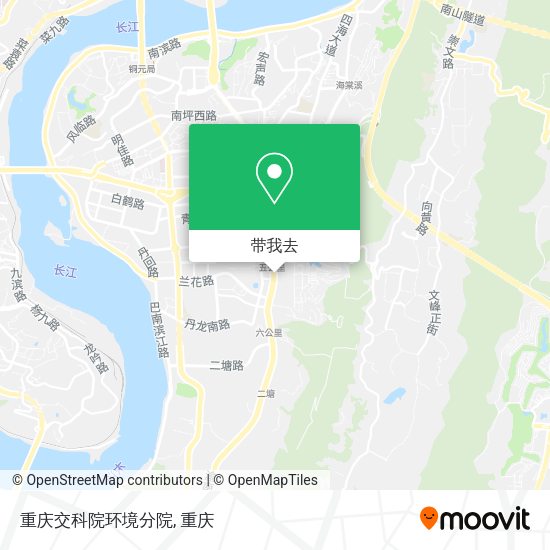 重庆交科院环境分院地图