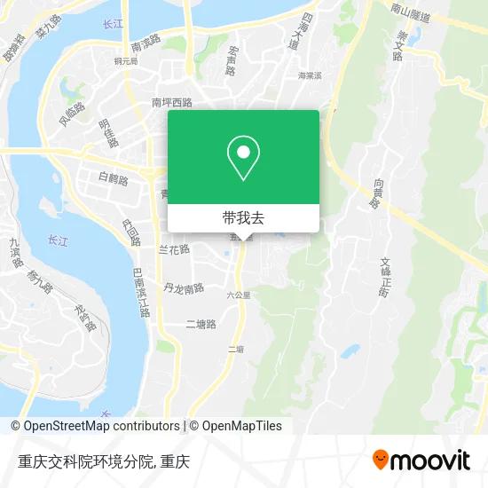 重庆交科院环境分院地图