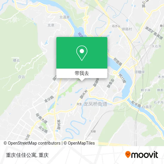 重庆佳佳公寓地图