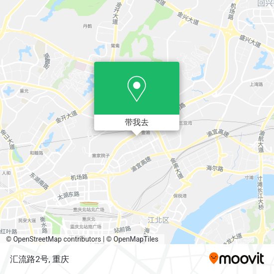 汇流路2号地图