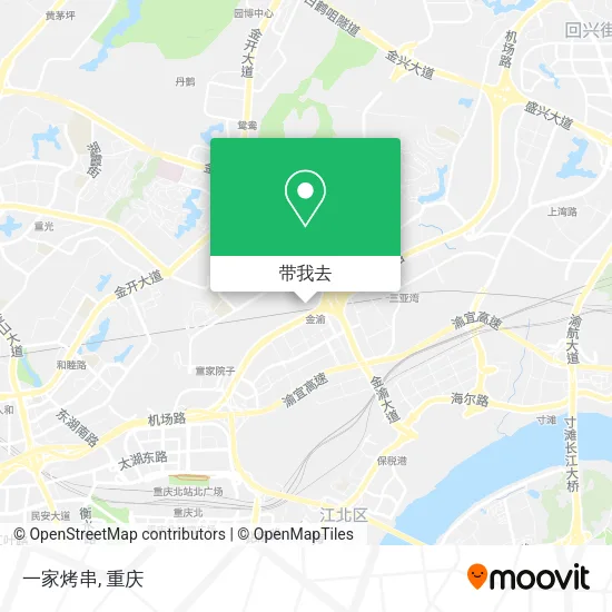 一家烤串地图