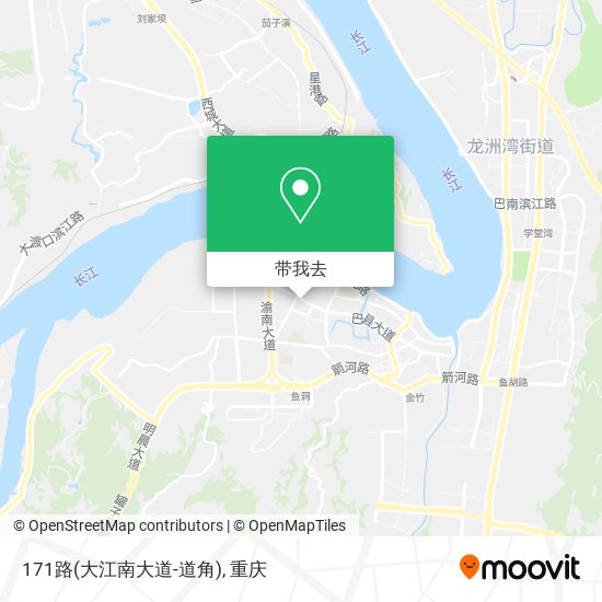171路(大江南大道-道角)地图