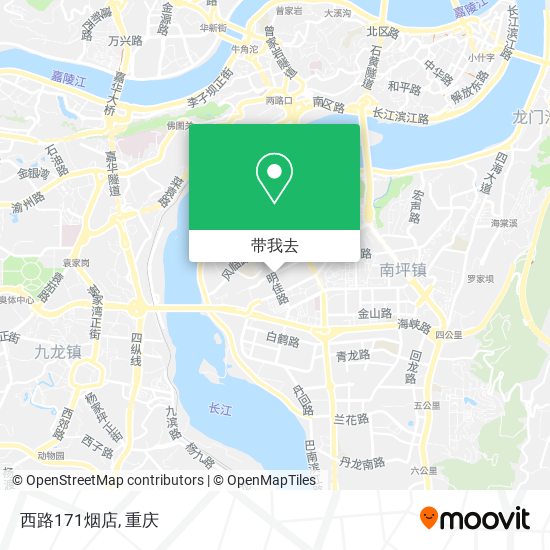 西路171烟店地图