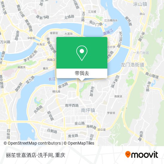 丽笙世嘉酒店-洗手间地图
