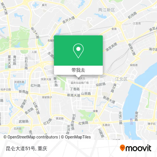 昆仑大道51号地图