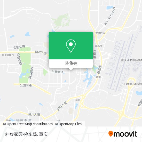 桂馥家园-停车场地图