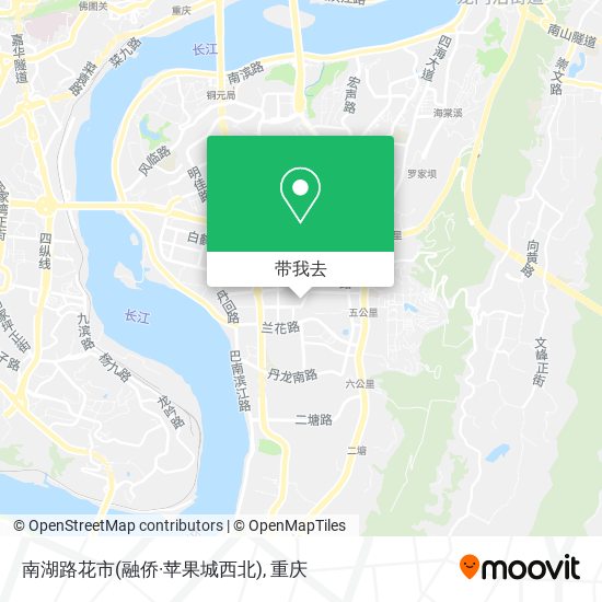 南湖路花市(融侨·苹果城西北)地图