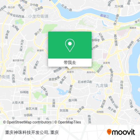 重庆神珠科技开发公司地图