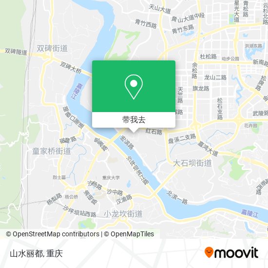 山水丽都地图