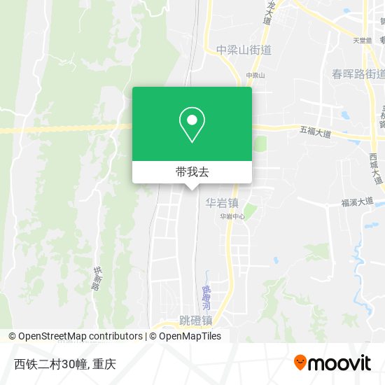 西铁二村30幢地图