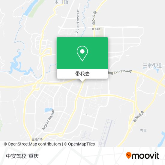 中安驾校地图