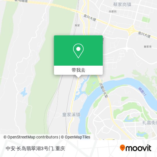 中安·长岛翡翠湖3号门地图