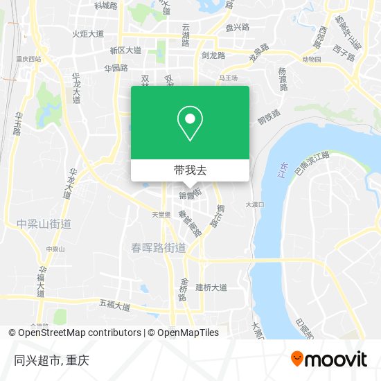 同兴超市地图