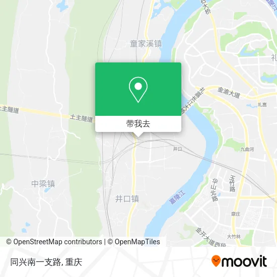 同兴南一支路地图