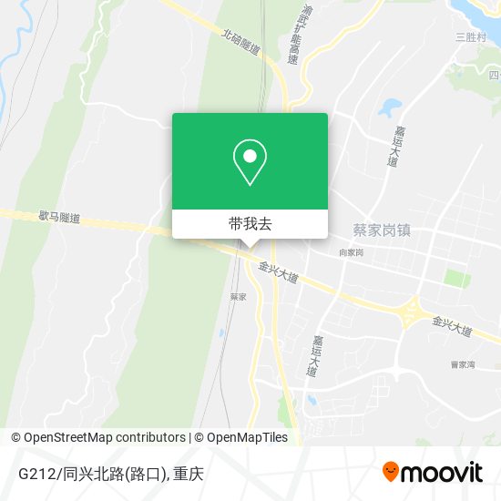 G212/同兴北路(路口)地图