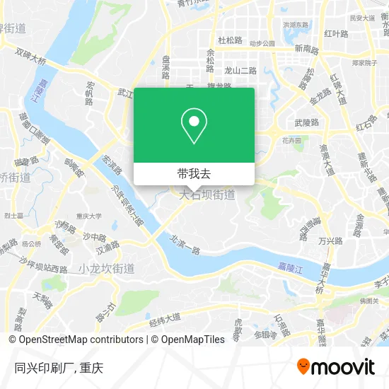 同兴印刷厂地图
