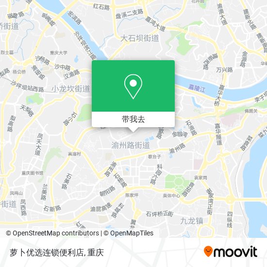 萝卜优选连锁便利店地图