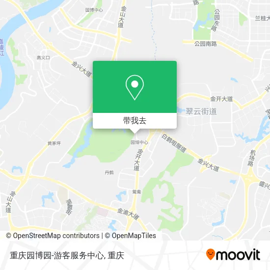 重庆园博园-游客服务中心地图