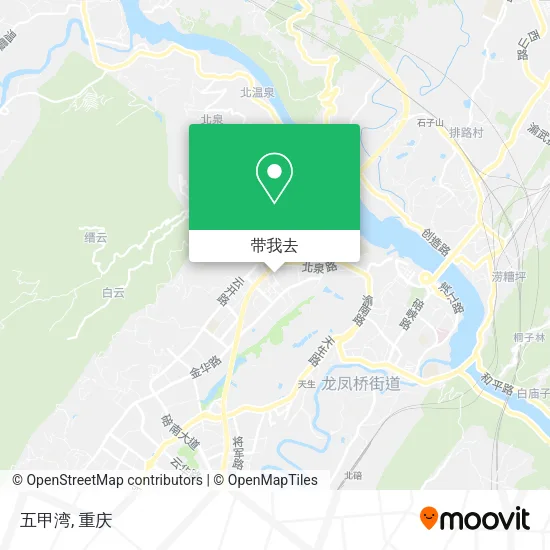 五甲湾地图