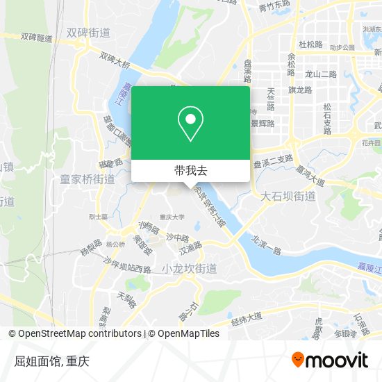 屈姐面馆地图
