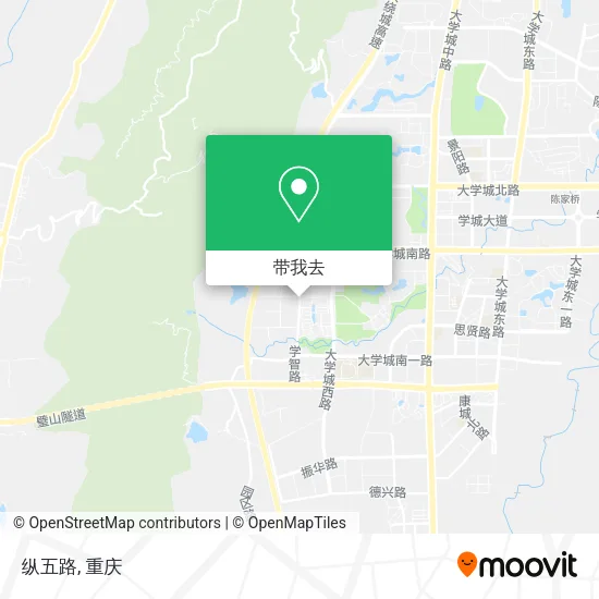 纵五路地图