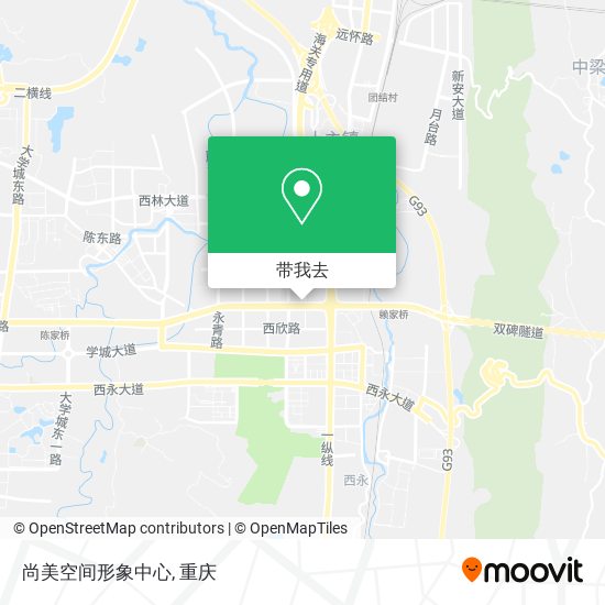 尚美空间形象中心地图