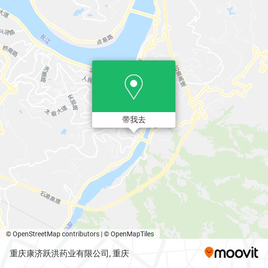 重庆康济跃洪药业有限公司地图