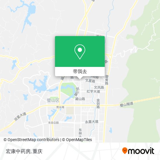 宏康中药房地图