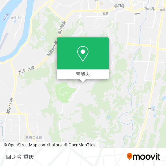 回龙湾地图