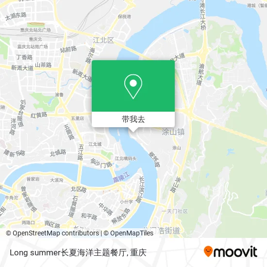 Long summer长夏海洋主题餐厅地图