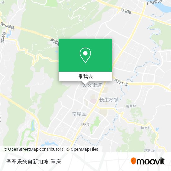 季季乐来自新加坡地图