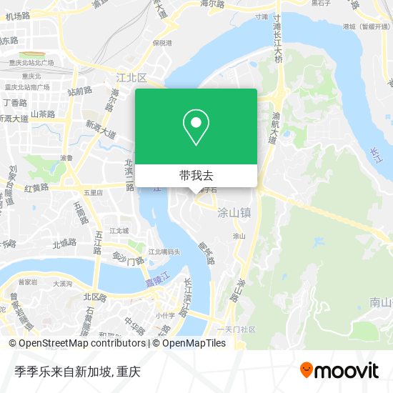 季季乐来自新加坡地图