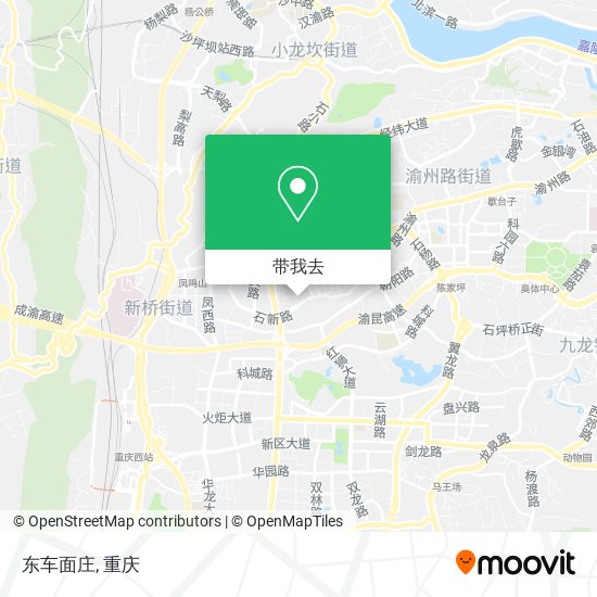 东车面庄地图