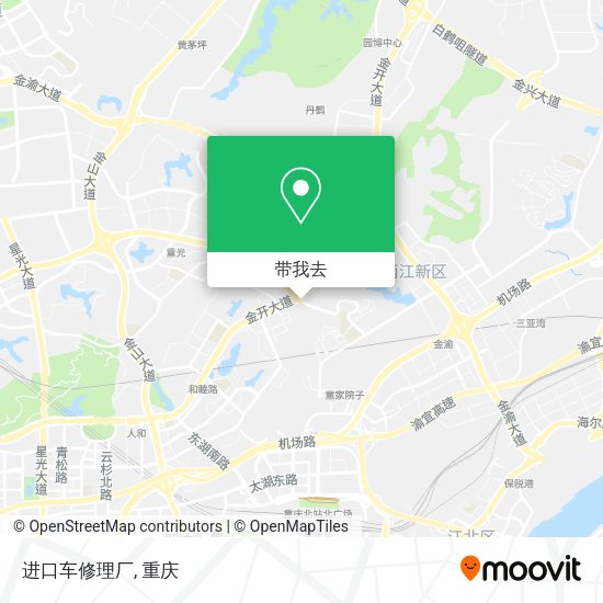 进口车修理厂地图