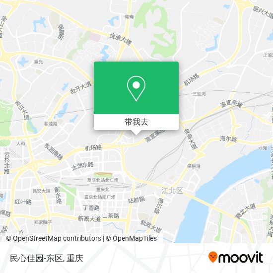 民心佳园-东区地图
