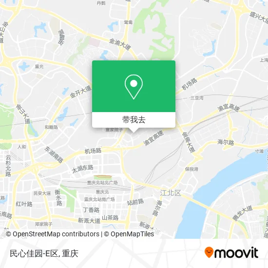 民心佳园-E区地图