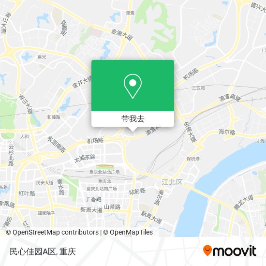 民心佳园A区地图