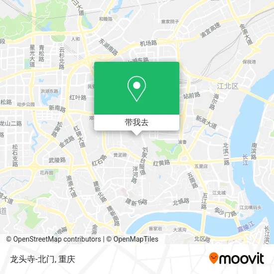 龙头寺-北门地图