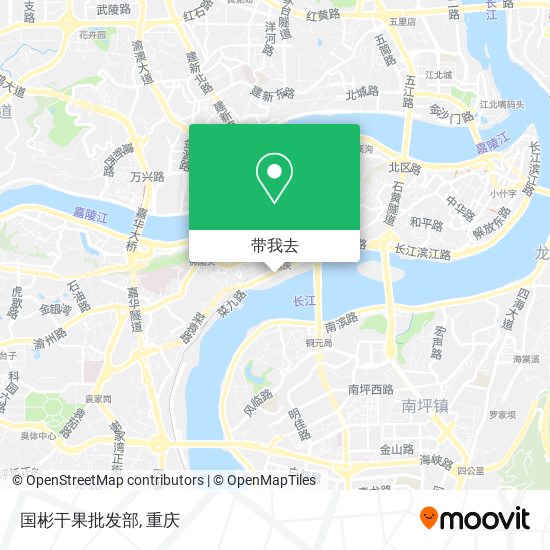 国彬干果批发部地图