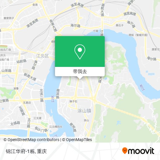 锦江华府-1栋地图
