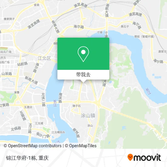 锦江华府-1栋地图