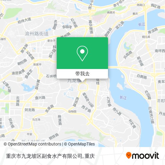 重庆市九龙坡区副食水产有限公司地图