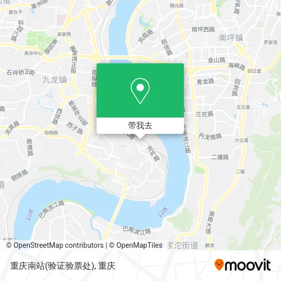 重庆南站(验证验票处)地图