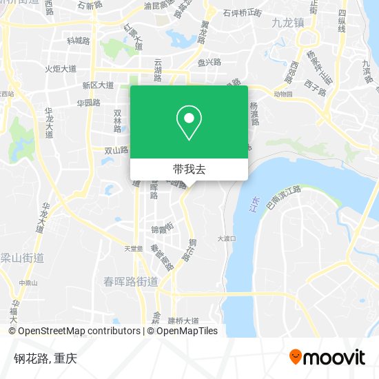 钢花路地图