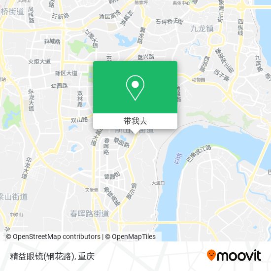 精益眼镜(钢花路)地图